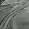 black-grey plain velvet-chenille fabric from Warwick