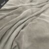 neutral plain velvet-chenille fabric from Warwick