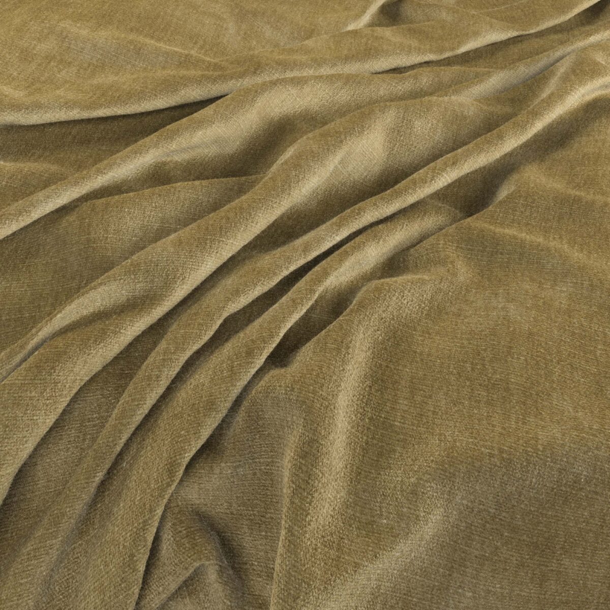 yellow plain woven fabric from Warwick