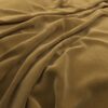 yellow plain velvet-chenille fabric from Warwick