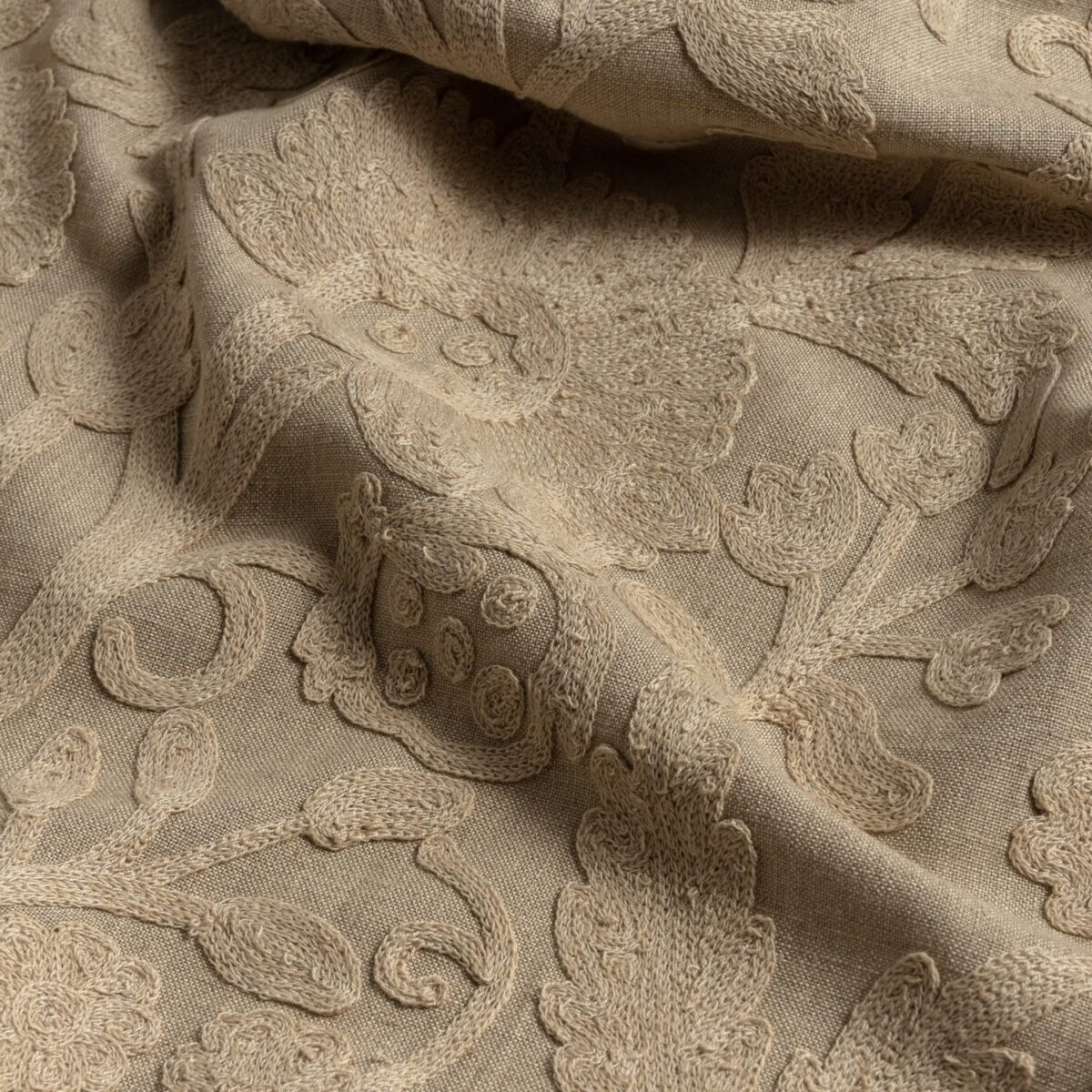 Ferahan Fabric - Flax by Ferahan Fabric - Flax from