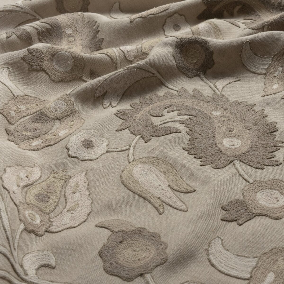 Sarouk Fabric - Parchment by Sarouk Fabric - Parchment from