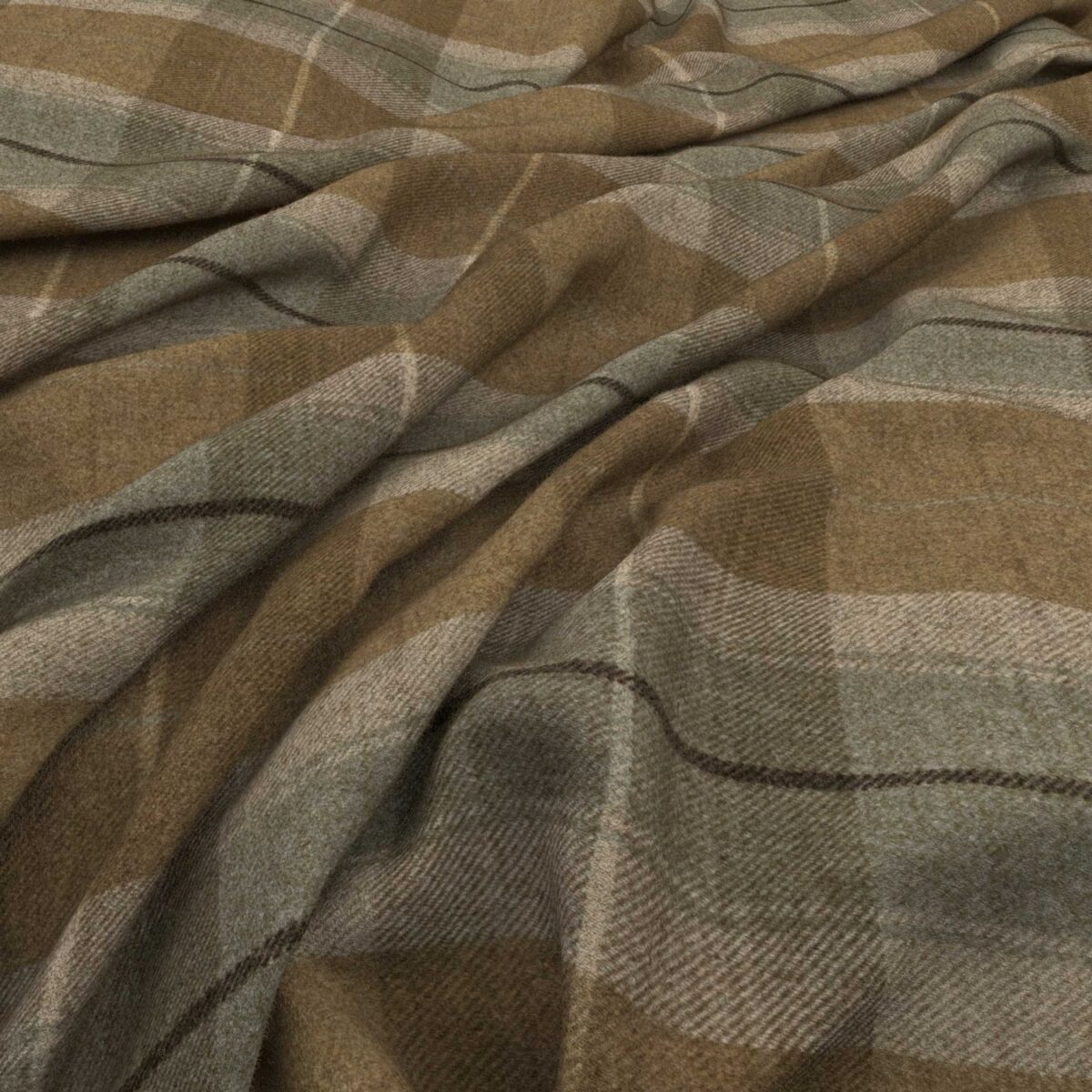 Eltham Fabric - Lichen by Eltham Fabric - Lichen from