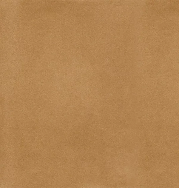 Koji Fabric - Barley by orange plain velvet-chenille fabric from Kai