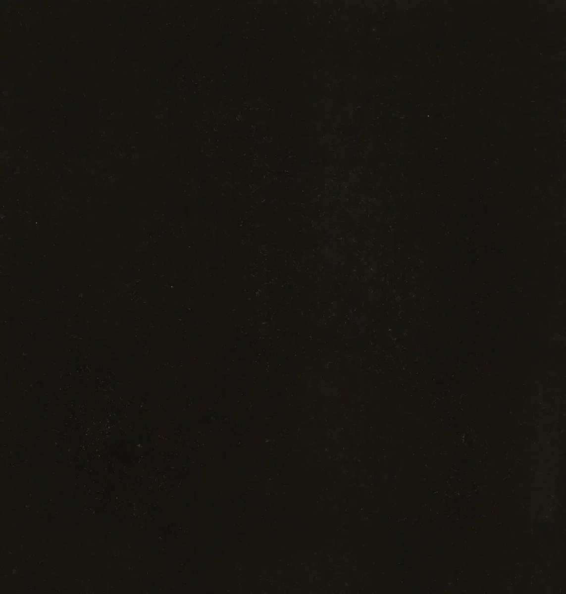 Koji Fabric - Ebony by black-grey plain velvet-chenille fabric from Kai