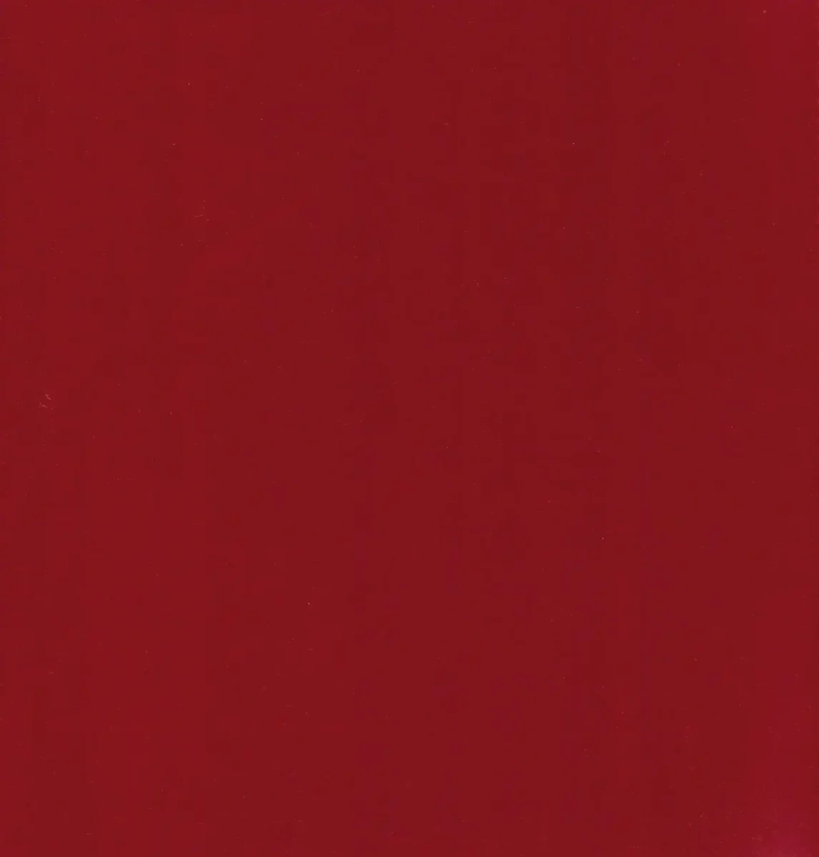 red plain velvet-chenille fabric from Kai