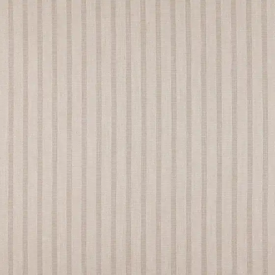 Mads Fabric - Pebble by neutral striped woven fabric from Kai
