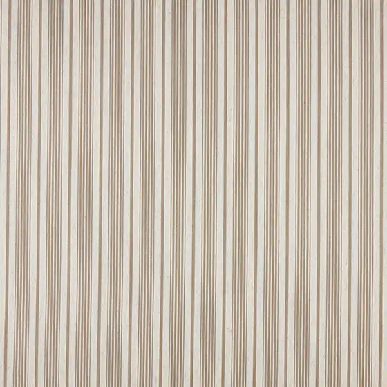 Narelle Fabric - Shingle by neutral striped woven fabric from Kai