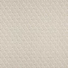 white geometric embroideried fabric from Kai