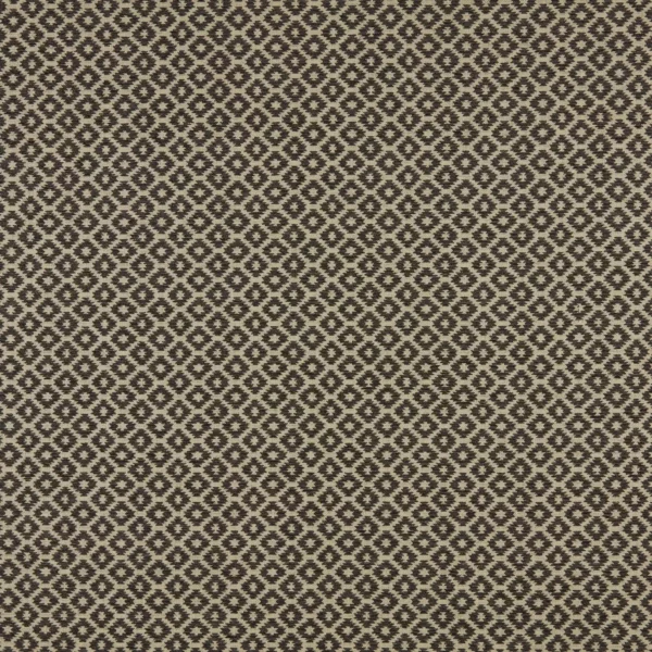 Berber Fabric - Aniseed by black-grey geometric woven fabric from Kai
