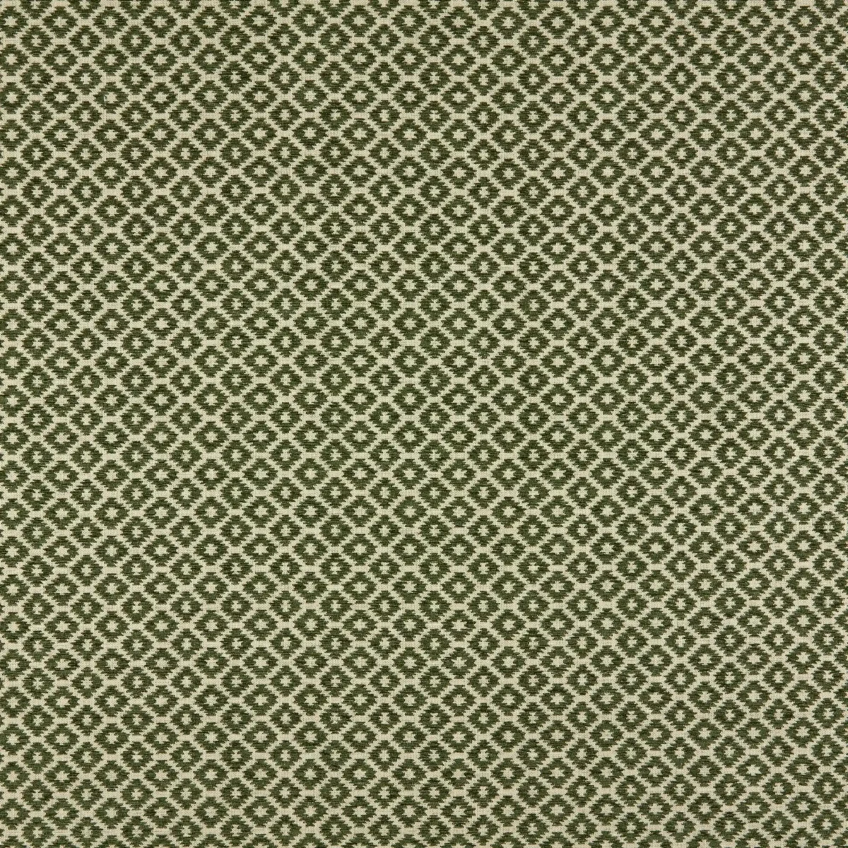 Berber Fabric - Cactus by green geometric woven fabric from Kai