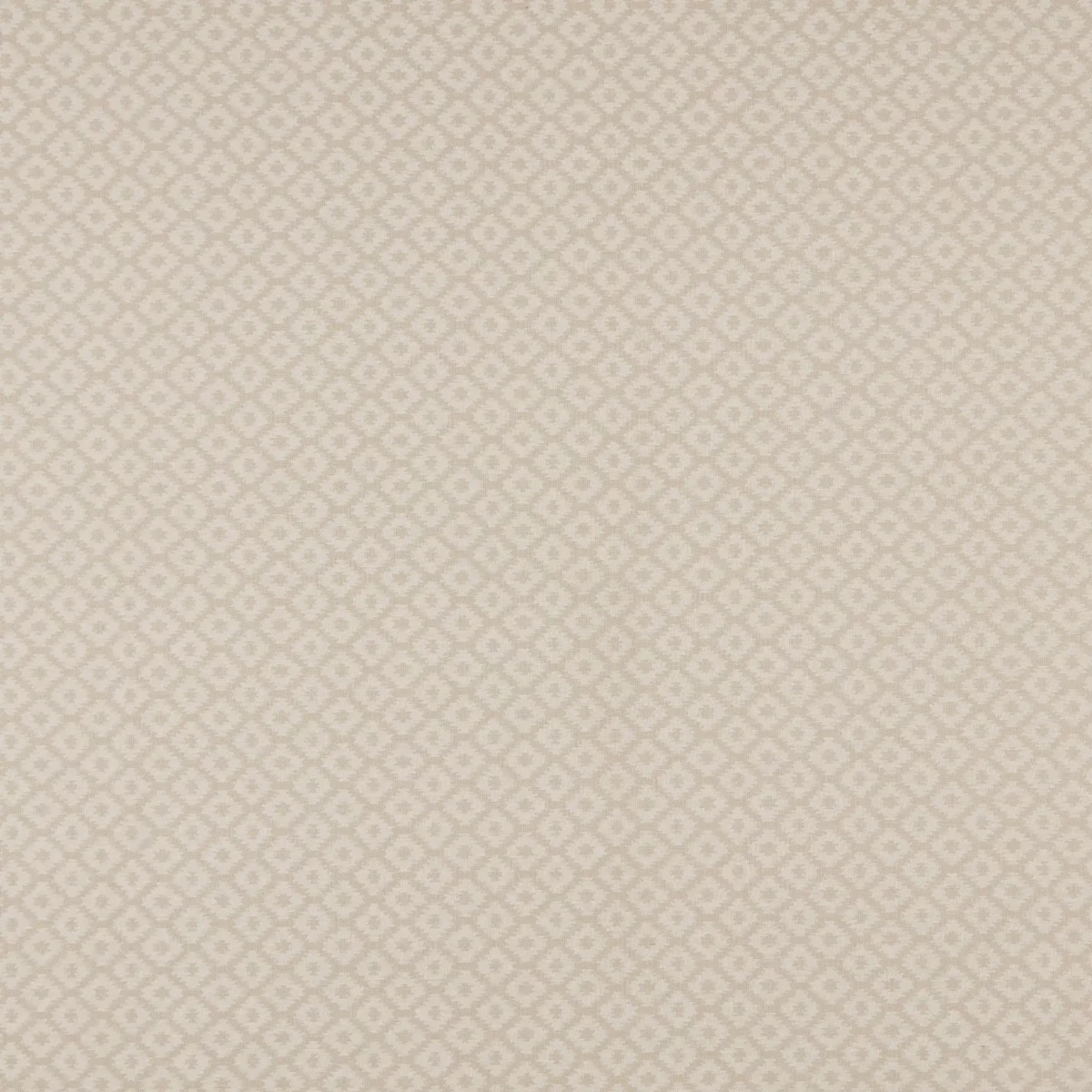 Berber Fabric - Parchment by white geometric woven fabric from Kai