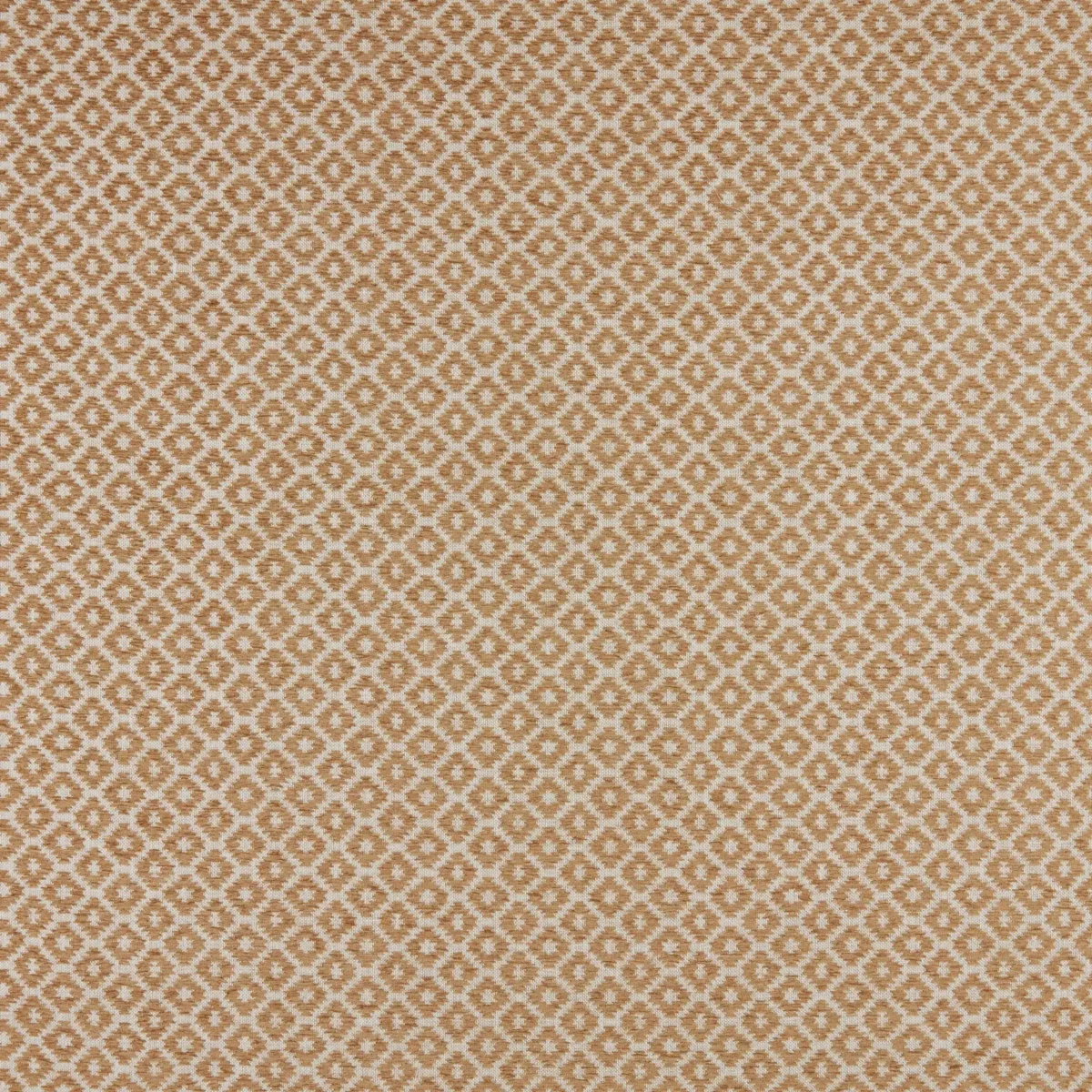 Berber Fabric - Sand by orange geometric woven fabric from Kai