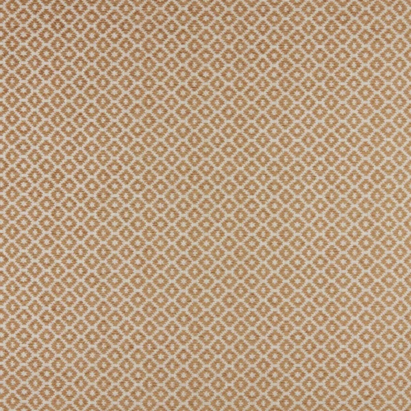 Berber Fabric - Sand by orange geometric woven fabric from Kai