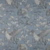 blue animal woven fabric from Kai