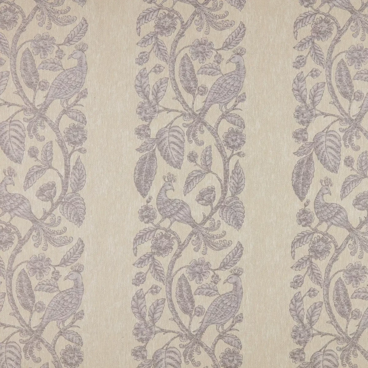 Jacques Fabric - Haze by black-grey botanical woven fabric from Kai
