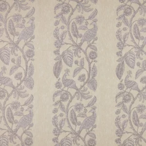 black-grey botanical woven fabric from Kai