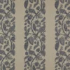 blue botanical woven fabric from Kai