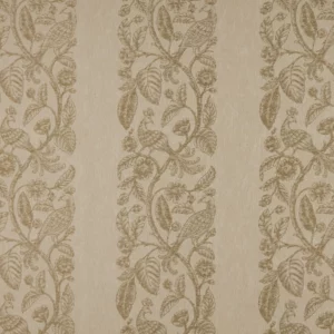 neutral botanical woven fabric from Kai
