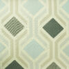 blue geometric woven fabric from Porter & Stone