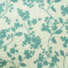blue botanical woven fabric from Porter & Stone