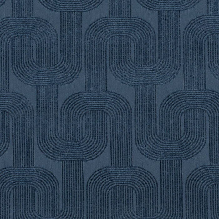Wendover Fabric - Indigo swatch