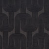 black-grey contemporary velvet-chenille fabric from Porter & Stone