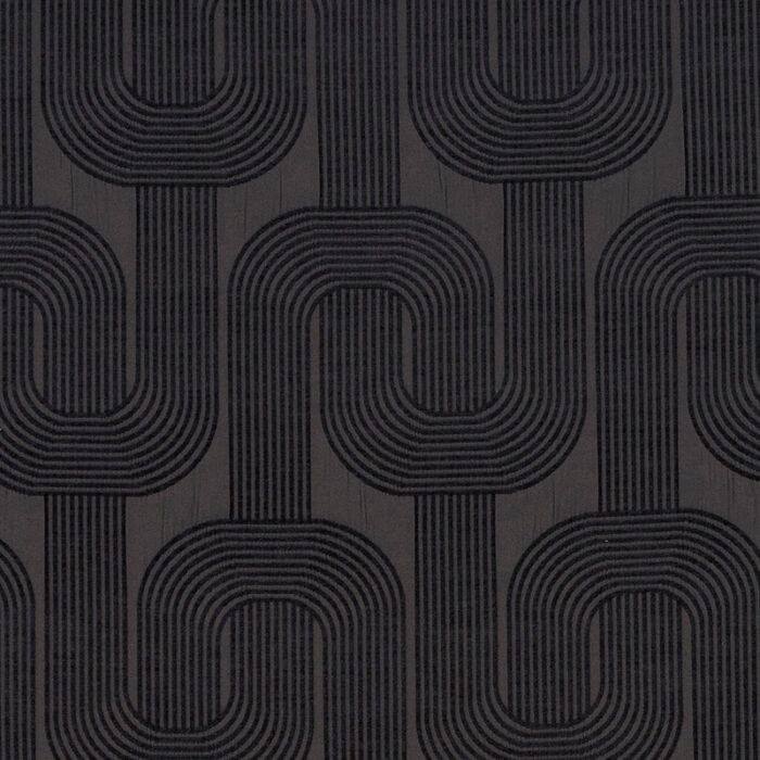 Wendover Fabric - Noir swatch
