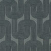multicolour contemporary velvet-chenille fabric from Porter & Stone