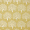 yellow botanical velvet-chenille fabric from Porter & Stone