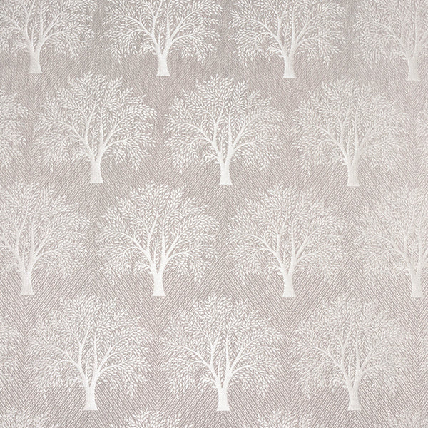 Levanto Fabric - Dove by pink botanical velvet-chenille fabric from Porter & Stone