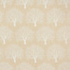 neutral botanical velvet-chenille fabric from Porter & Stone