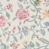 pink botanical linen fabric from Porter & Stone