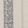 blue striped woven fabric from Porter & Stone