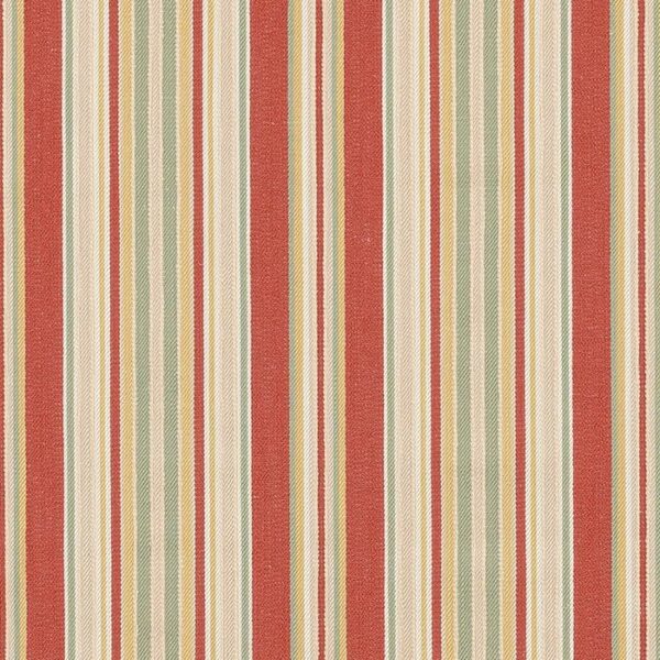red striped woven fabric from Porter & Stone