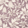 purple botanical cotton fabric from Porter & Stone