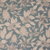 blue botanical cotton fabric from Porter & Stone