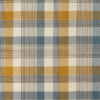 yellow checked velvet-chenille fabric from Porter & Stone