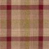 red checked velvet-chenille fabric from Porter & Stone
