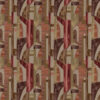 red contemporary woven fabric from Porter & Stone