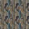 blue contemporary woven fabric from Porter & Stone