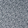 blue botanical linen fabric from Porter & Stone