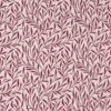 red botanical linen fabric from Porter & Stone