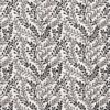 black-grey botanical printed fabric from Porter & Stone
