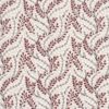 red botanical printed fabric from Porter & Stone