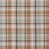 brown checked woven fabric from Porter & Stone