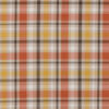 orange checked woven fabric from Porter & Stone