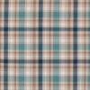blue checked woven fabric from Porter & Stone