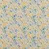 blue botanical woven fabric from Porter & Stone