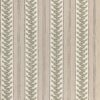 neutral striped embroideried fabric from Nina Campbell
